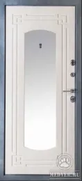 Стальная дверь с зеркалом-103