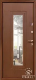 Стальная дверь с зеркалом-101