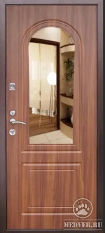 Стальная дверь с зеркалом-99